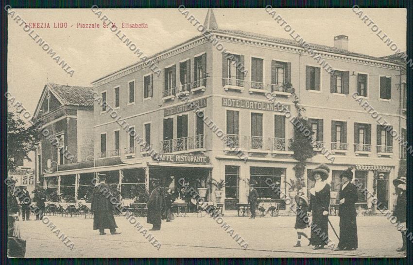 Venezia Lido cartolina QK2815 – fronte