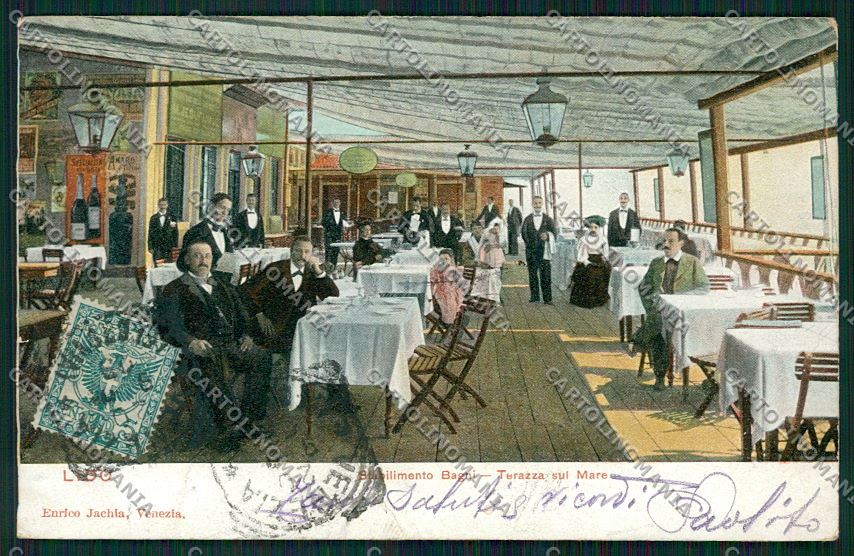 Venezia Lido cartolina QK2816 – fronte