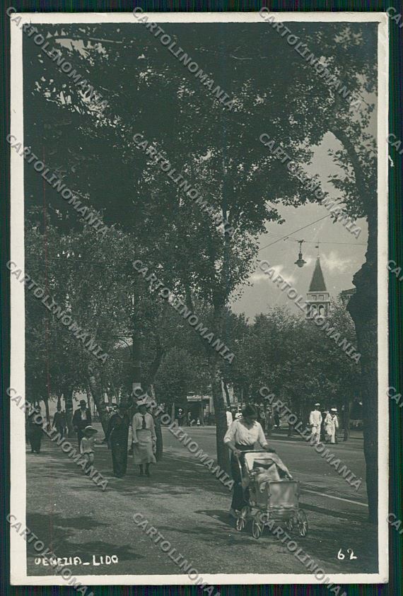 Venezia Lido foto cartolina QK2820 – fronte
