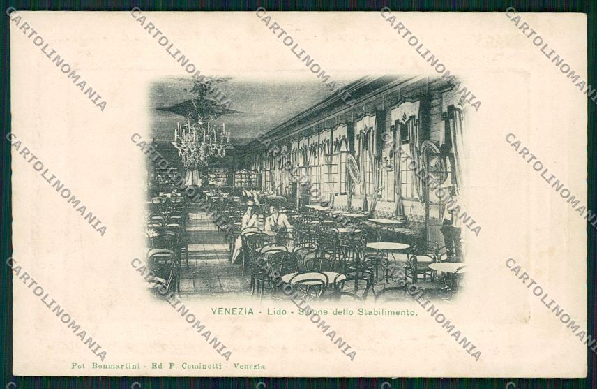 Venezia Lido cartolina QK2822 – fronte