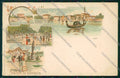 Venezia Lido Gruss cartolina QK2824 – fronte