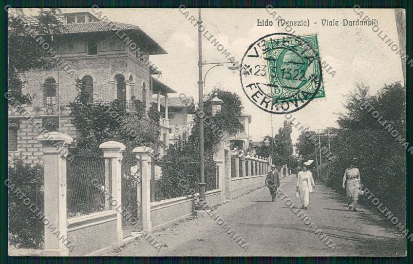 Venezia Lido cartolina QK2828 – fronte