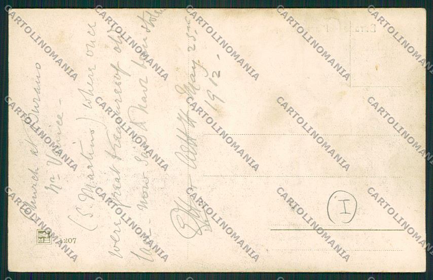 Venezia Burano cartolina QK2843 – retro