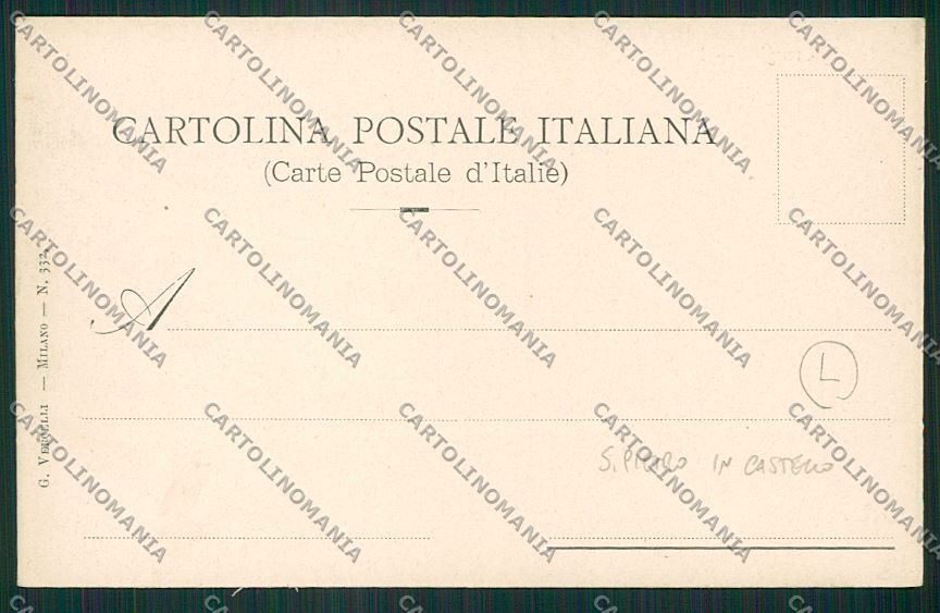 Venezia San Pietro Castello cartolina QK2846 – retro
