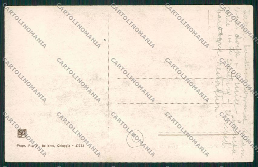 Venezia Chioggia cartolina QK2859 – retro