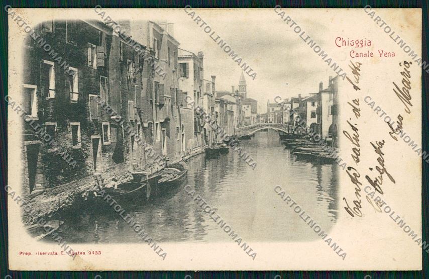 Venezia Chioggia cartolina QK2867 – fronte