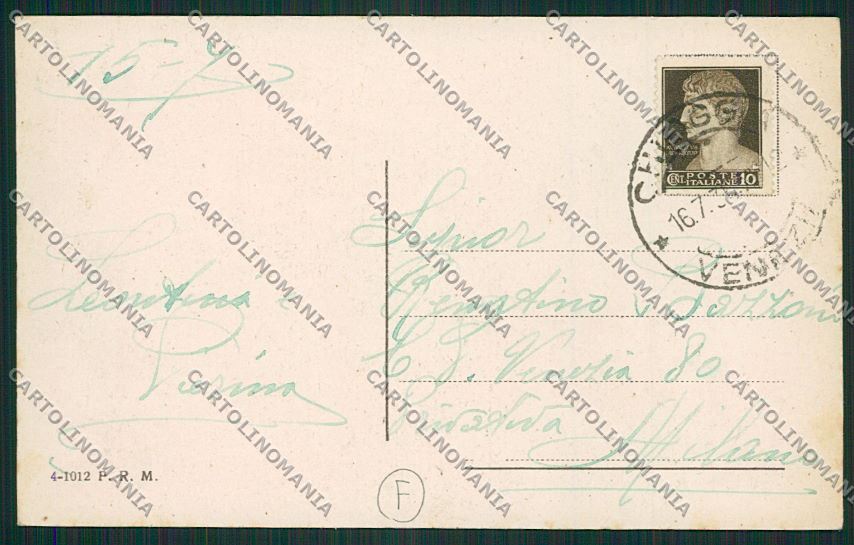 Venezia Chioggia cartolina QK2882 – retro