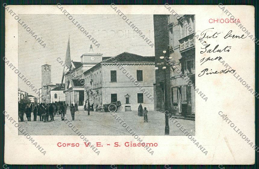 Venezia Chioggia cartolina QK2883 – fronte