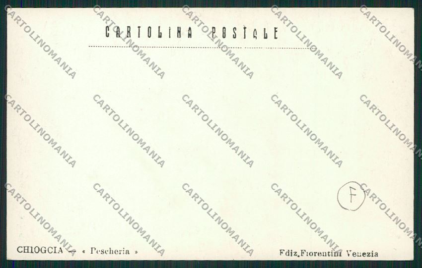 Venezia Chioggia foto cartolina QK2885 – retro