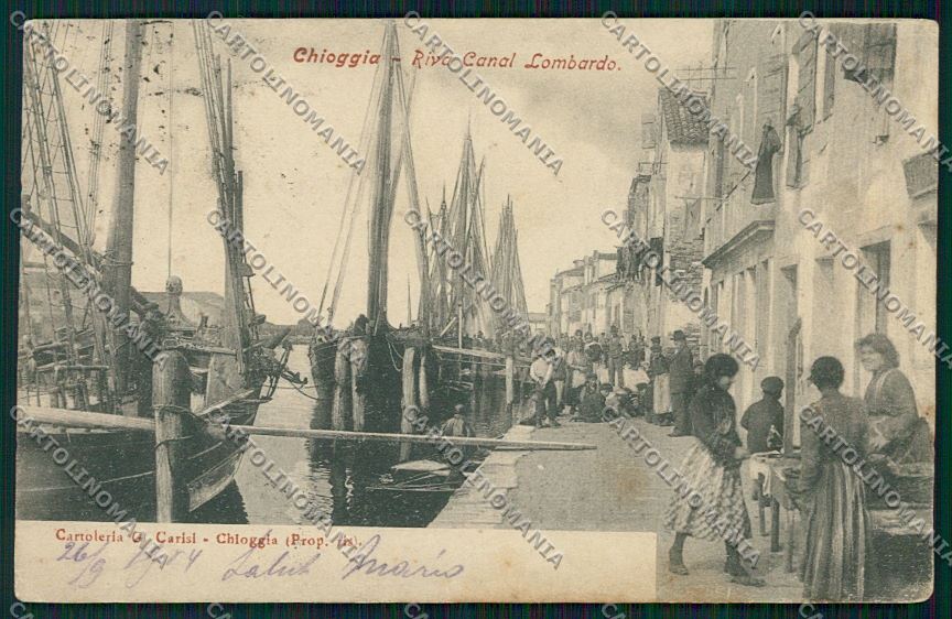 Venezia Chioggia cartolina QK2887 – fronte