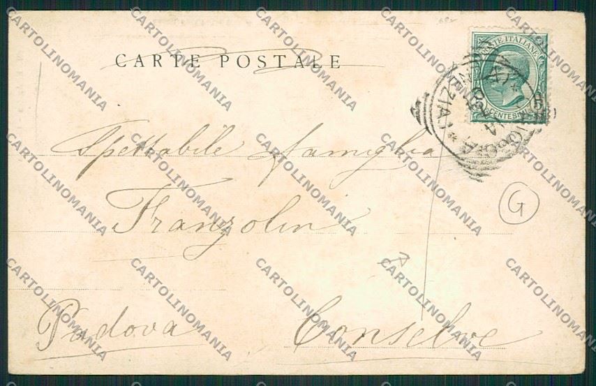 Venezia Chioggia Mestieri Costumi PIEGA cartolina QK2889 – retro