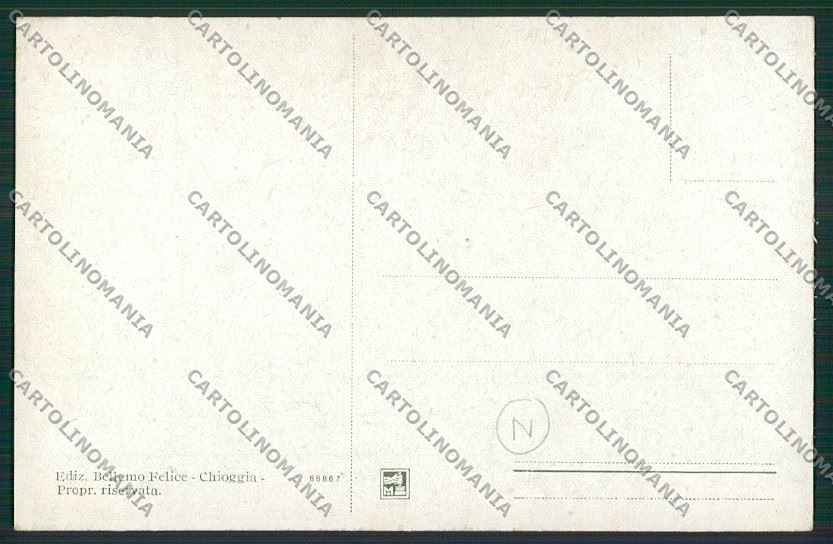 Venezia Chioggia cartolina QK2894 – retro