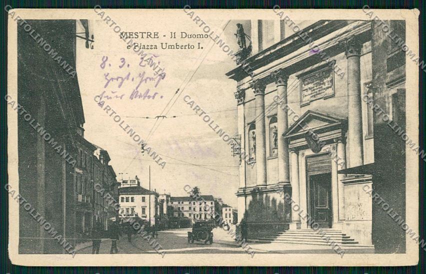 Venezia Mestre cartolina QK2900 – fronte