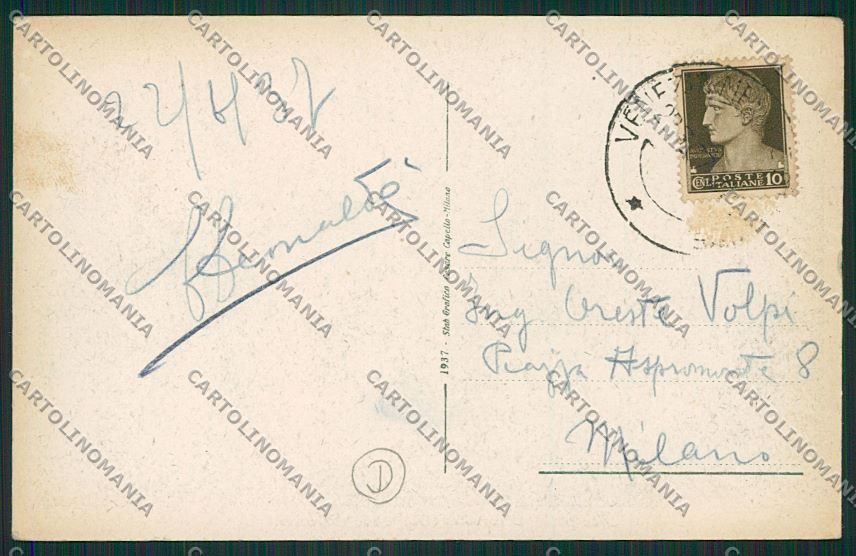 Venezia Mestre cartolina QK2904 – retro