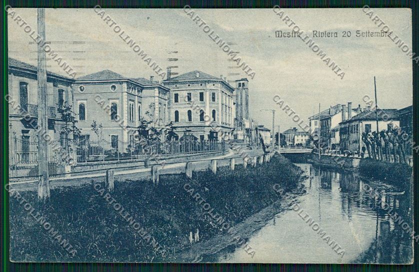 Venezia Mestre cartolina QK2907 – fronte