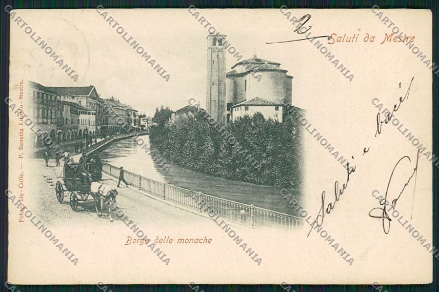 Venezia Mestre cartolina QK2926 – fronte