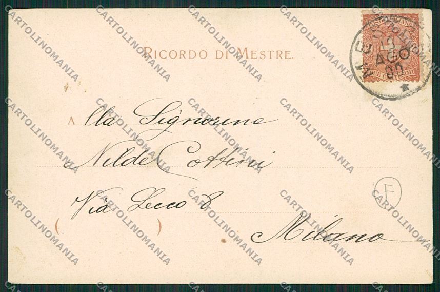 Venezia Mestre cartolina QK2926 – retro