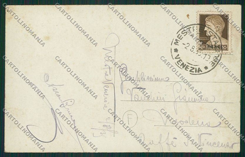 Venezia Mestre cartolina QK2928 – retro