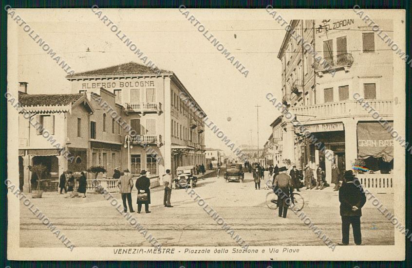 Venezia Mestre cartolina QK2934 – fronte
