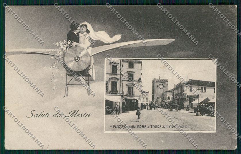 Venezia Mestre Saluti da cartolina QK2943 – fronte