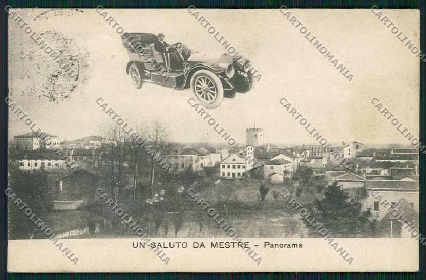 Venezia Mestre RIPARATA cartolina QK2946 – fronte