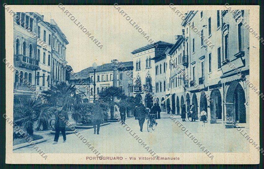 Venezia Portogruaro cartolina QK2955 – fronte