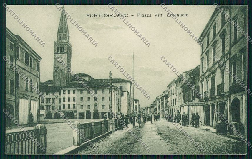 Venezia Portogruaro cartolina QK2962 – fronte