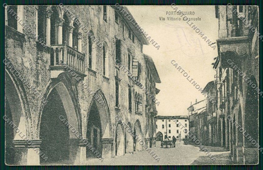 Venezia Portogruaro cartolina QK2965 – fronte