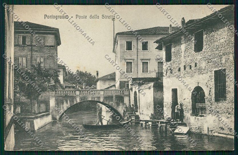 Venezia Portogruaro cartolina QK2968 – fronte