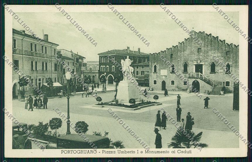 Venezia Portogruaro cartolina QK2969 – fronte