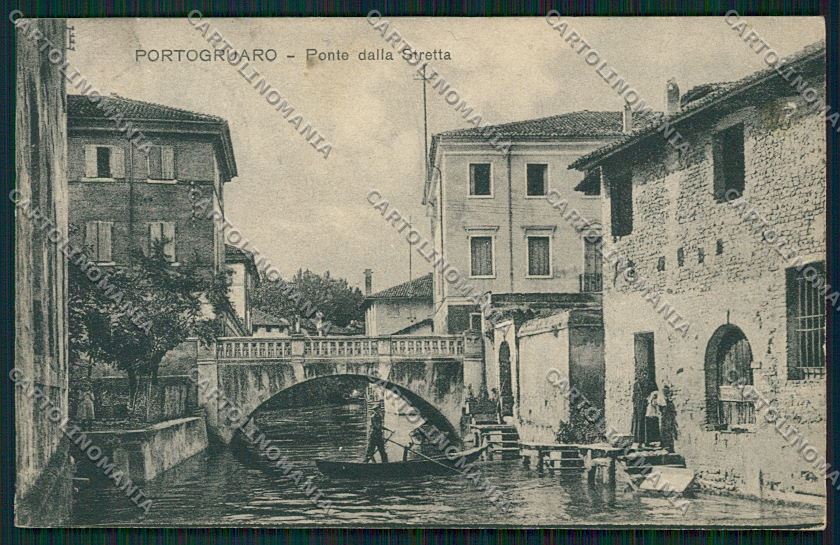 Venezia Portogruaro cartolina QK2974 – fronte