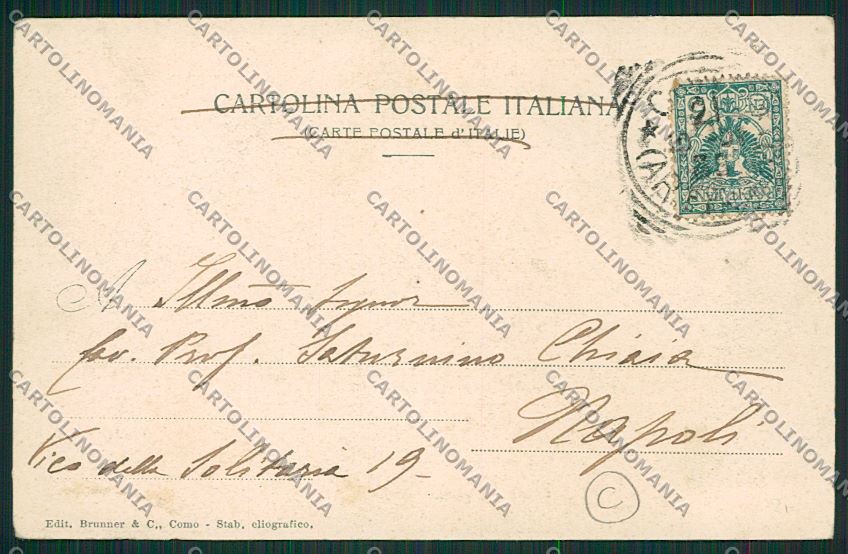 Como Città Battello cartolina QK2979 – retro
