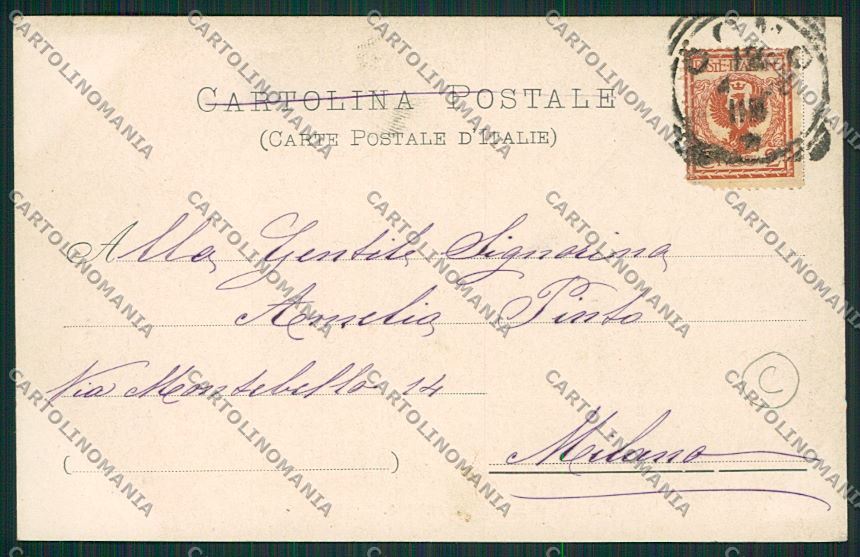 Como Città Battello cartolina QK2980 – retro