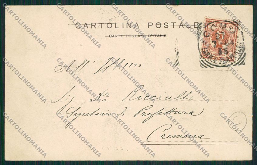 Como Città Battello cartolina QK2985 – retro