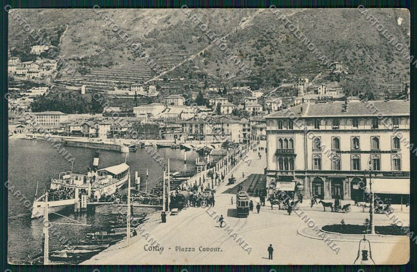 Como Città Battello cartolina QK2986 – fronte