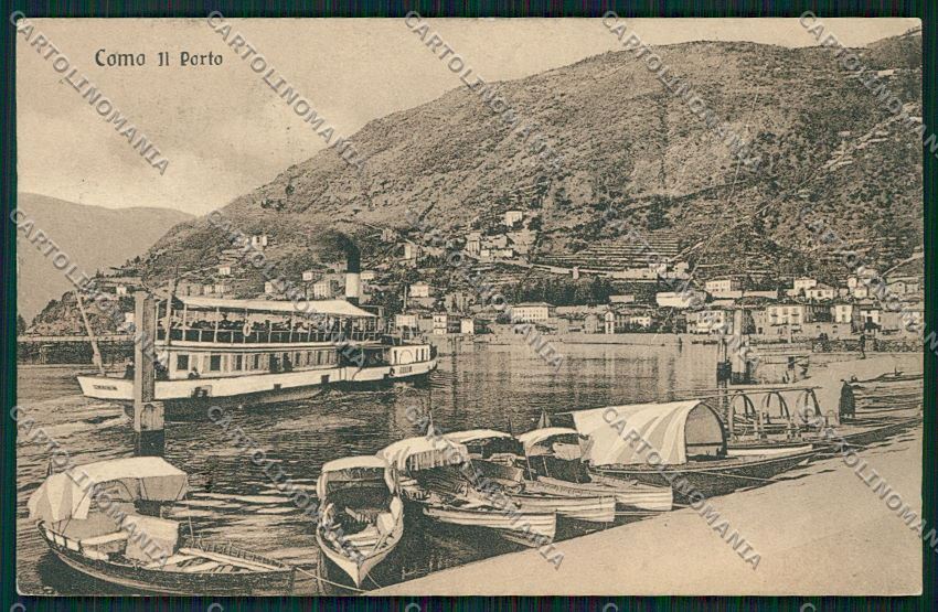 Como Città Battello cartolina QK2996 – fronte