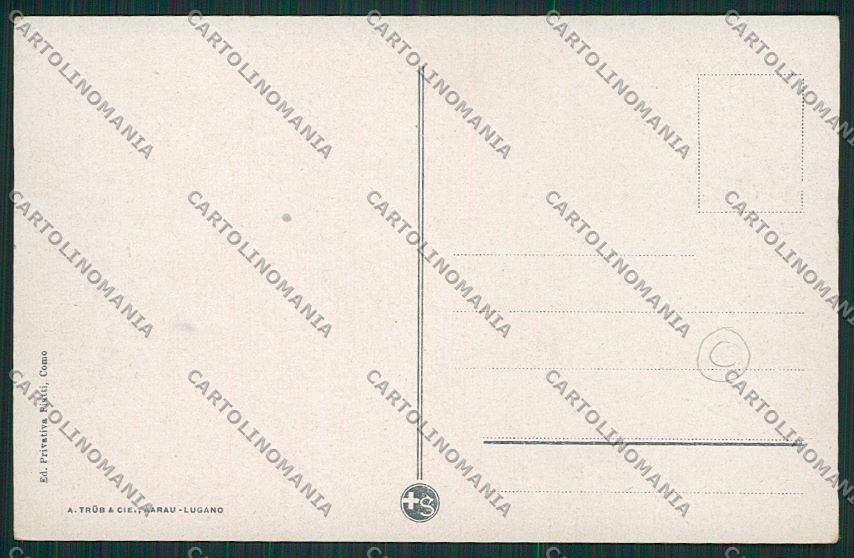 Como Città Battello cartolina QK2998 – retro