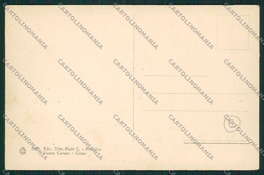 Como Città Battello cartolina QK2999 – retro