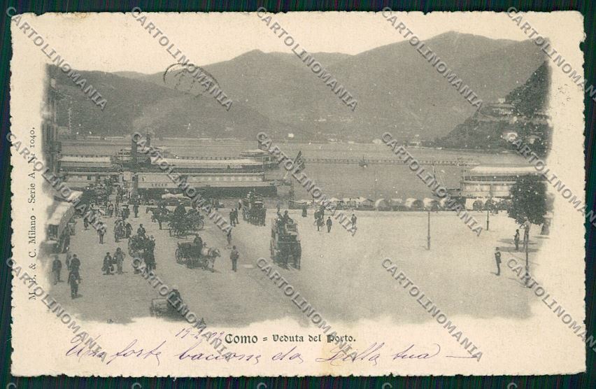 Como Città Battello cartolina QK3003 – fronte