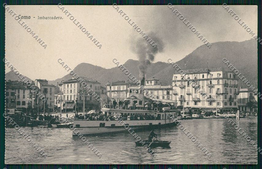 Como Città Battello cartolina QK3011 – fronte