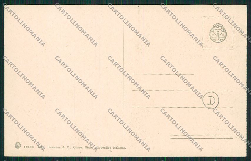 Como Città Battello cartolina QK3011 – retro