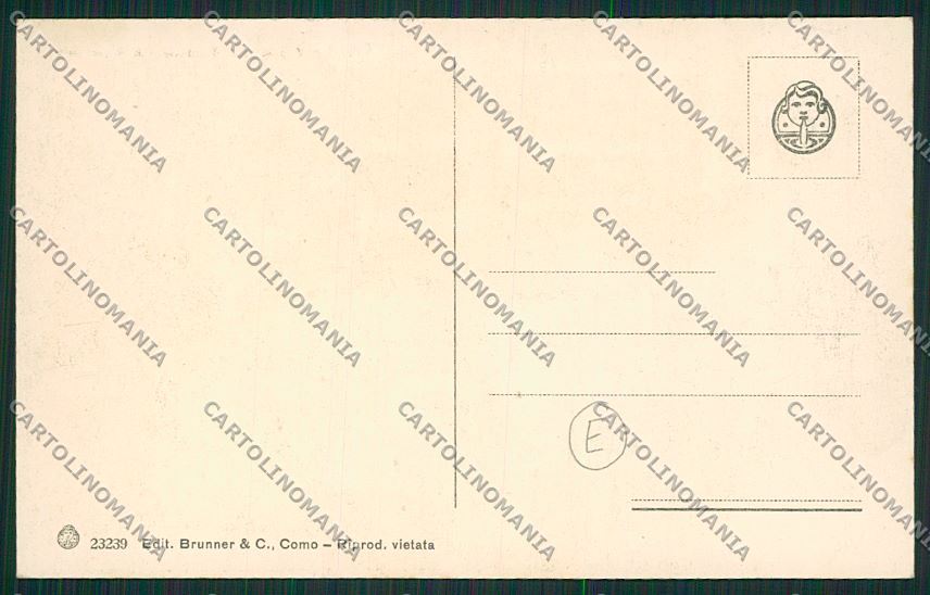 Como Città Volta cartolina QK3030 – retro