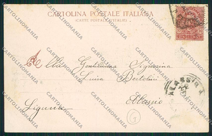 Como Città Volta cartolina QK3037 – retro