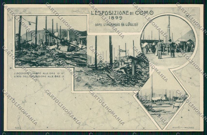 Como Città Volta cartolina QK3043 – fronte
