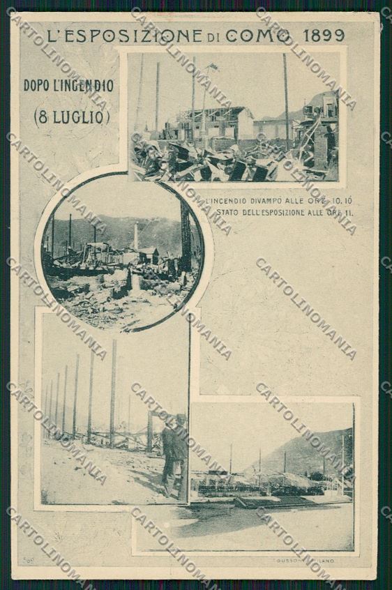 Como Città Volta cartolina QK3044 – fronte