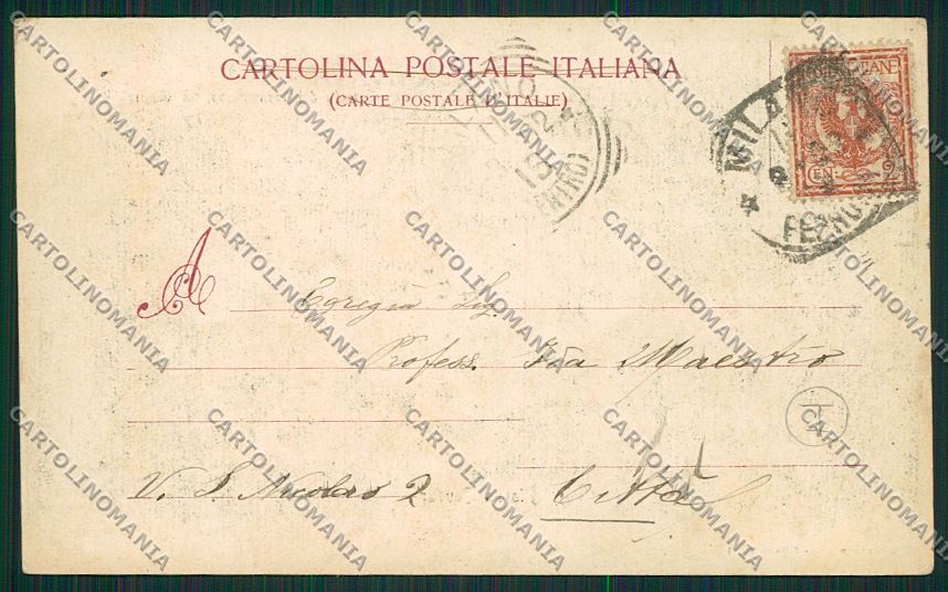 Como Città Alluvione cartolina QK3047 – retro