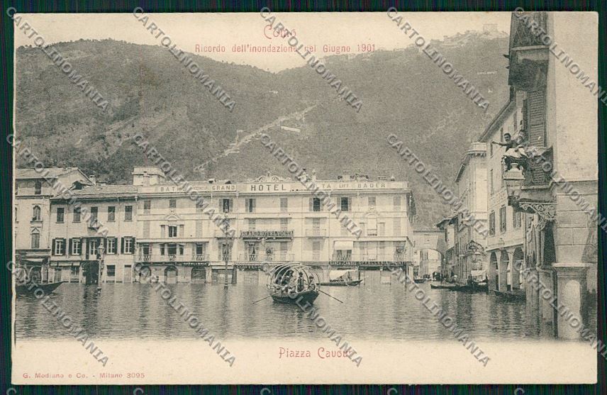 Como Città Alluvione cartolina QK3050 – fronte