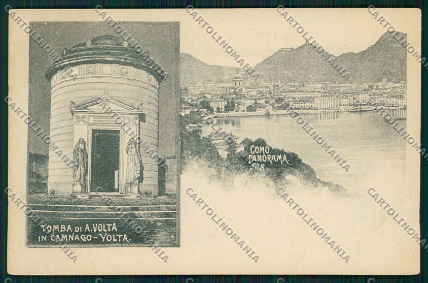 Como Città cartolina QK3073 – fronte
