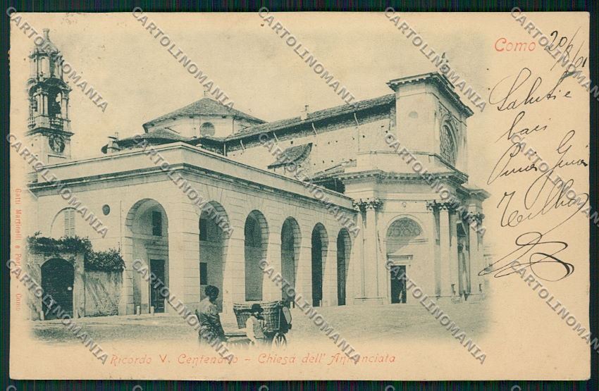 Como Città cartolina QK3074 – fronte