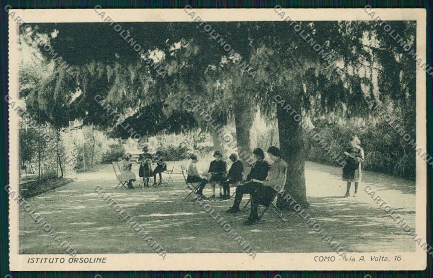 Como Città PIEGA cartolina QK3077 – fronte